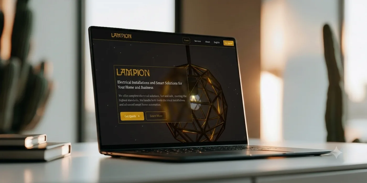 Lampion Elektro - Naslovna strana sajta