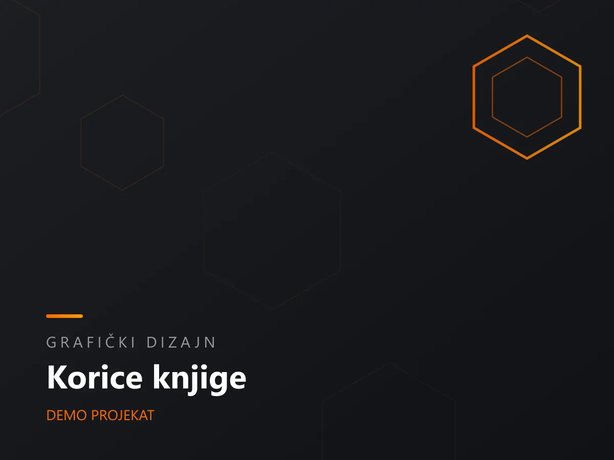 Korice knjige - Demo projekat