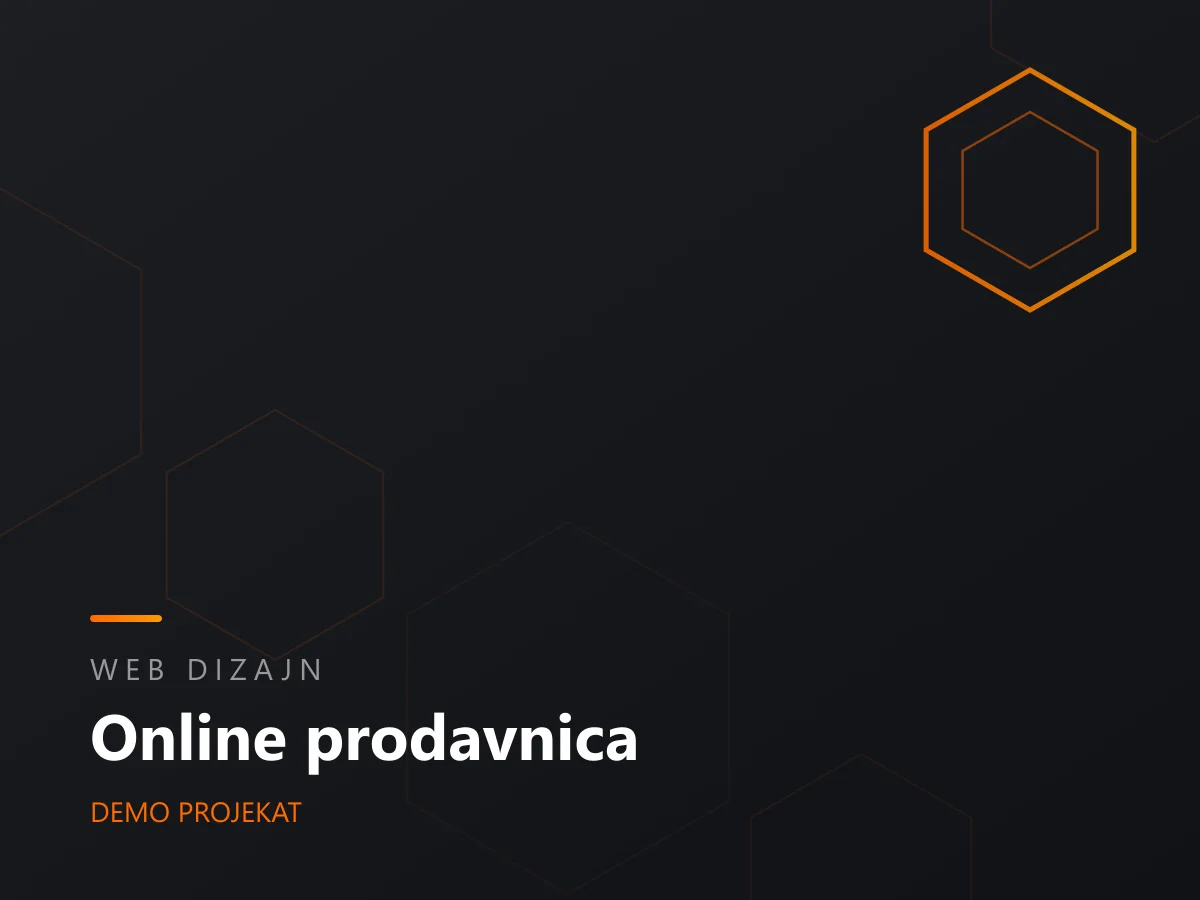 Online prodavnica - Demo projekat